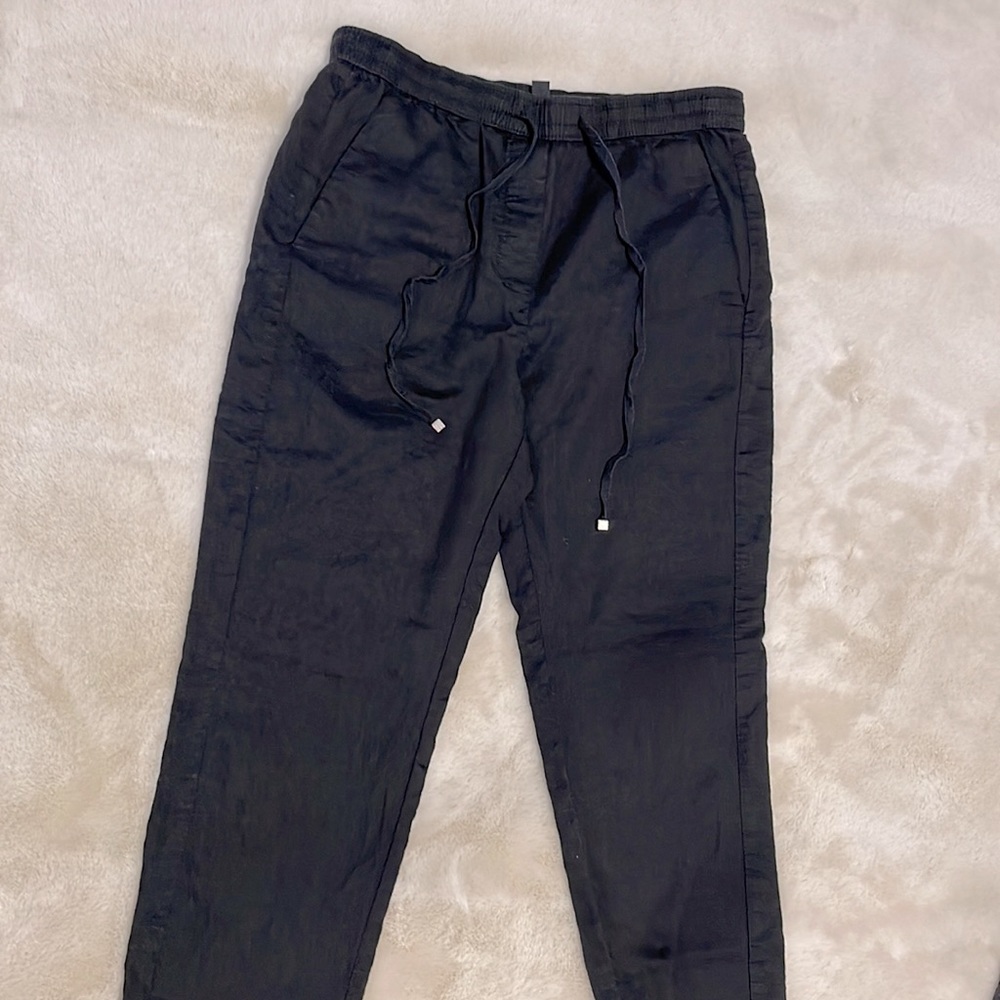 Mango black pants with pockets